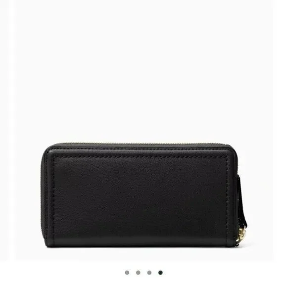 Kate Spade Patterson Drive Anita Leather Wristlet Wallet Continental Zip Around
